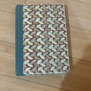 Birds of America Vintage Patterned Book with Black Spine